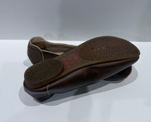 Load image into Gallery viewer, Brown Leather Ballet Flats
