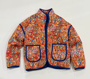 Kids Floral Print Jacket
