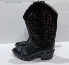 Load image into Gallery viewer, Old West  Black Western Boots
