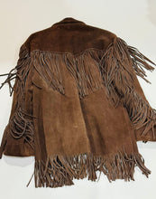 Load image into Gallery viewer, VTR 70’s Suede Fringe Jacket
