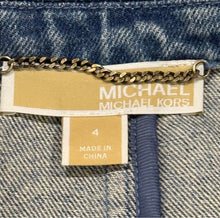 Load image into Gallery viewer, Michael Kors Women’s Denim Blazer
