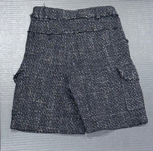 Load image into Gallery viewer, Zara Kids Tweed Cargo Shorts
