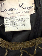 Load image into Gallery viewer, Laurence Kazar Beaded vintage Top
