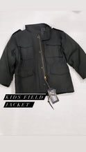 Load image into Gallery viewer, Black Army Field Jacket
