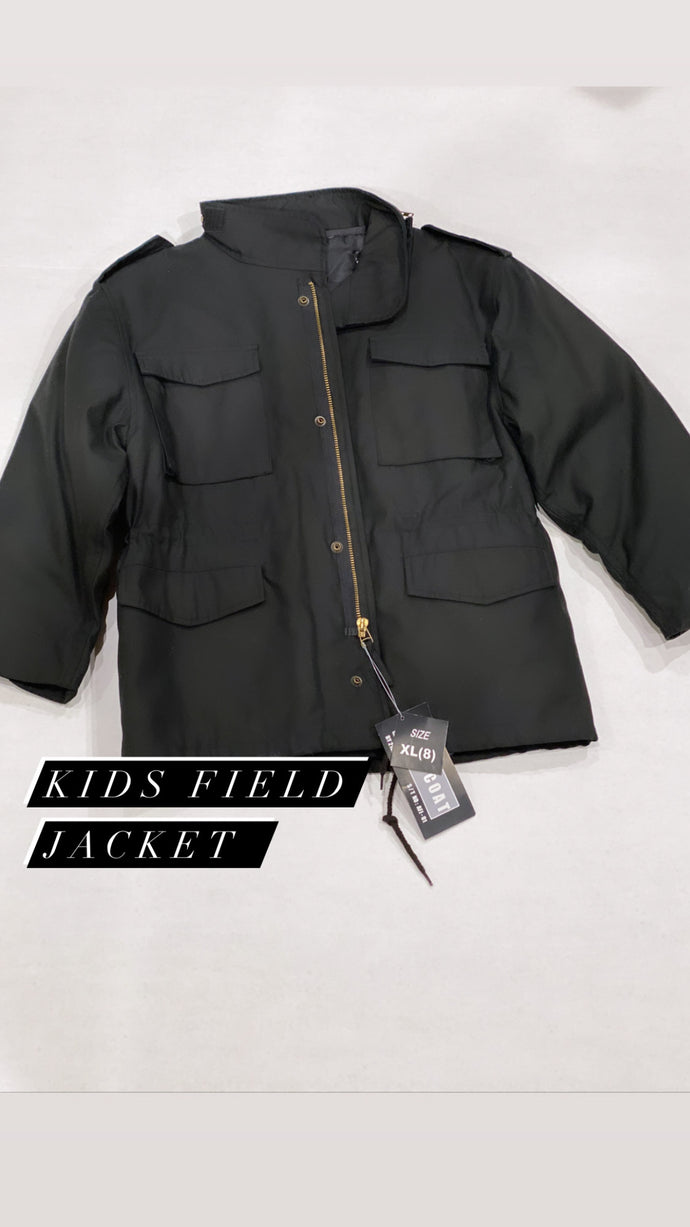 Black Army Field Jacket