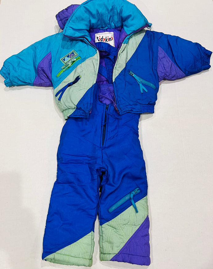 Vintage Two Piece Snow Suit