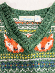 Fox Sweater Vest