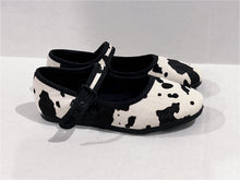 Load image into Gallery viewer, Zara Kids - Cow Print Mary Janes
