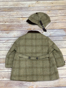 Vintage Plaid Topcoat