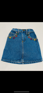 Vintage Denim Skirt