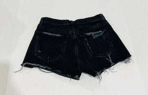 Flying Monkey Distressed Denim Shorts