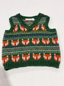 Fox Sweater Vest