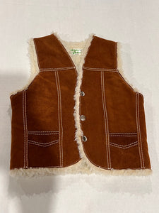 Vintage Shearling Vest