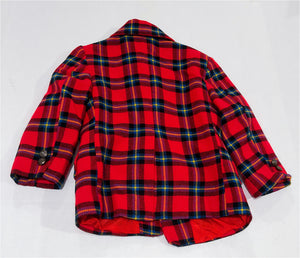 Vintage Bradley Boy Plaid Jacket